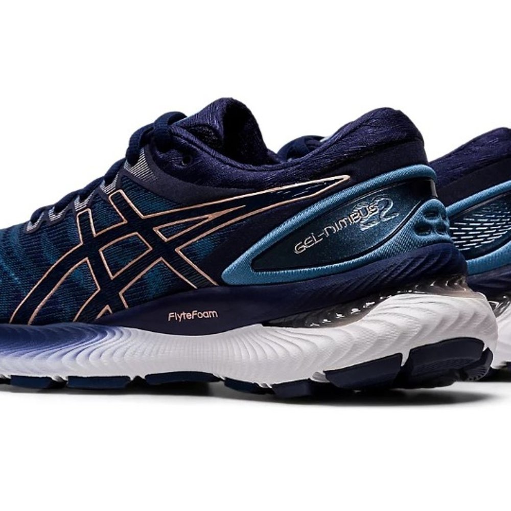 Womens Asics Gel-Nimbus 22 Wide Women's Running Shoe - Picture 2 of 9